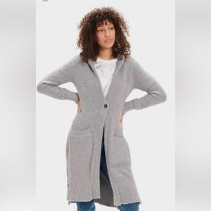 UGG Cardigan Medium Grey. Used one time. Almost new.